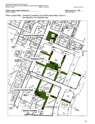 Halprin Open Space Sequence from Historic District application